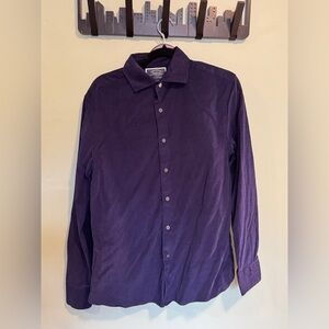 Charles Tyrwhitt Corduroy Casual Shirt w Spread Collar